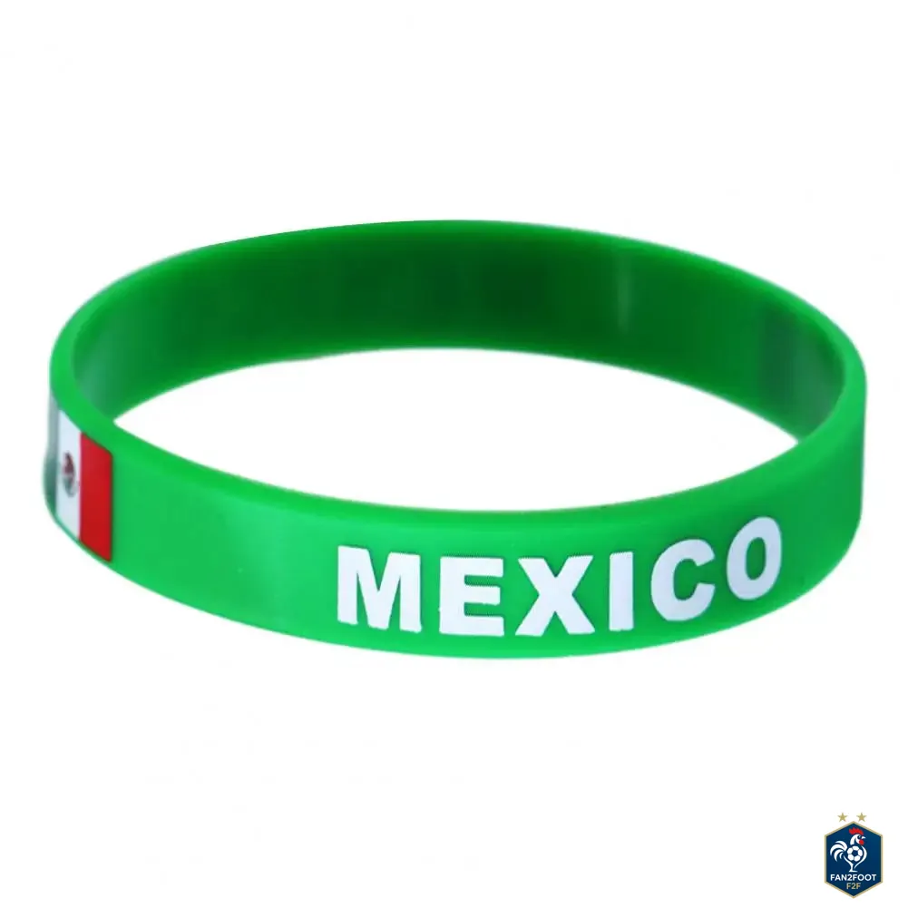 Bracelet Sportif en Silicone Pays foot