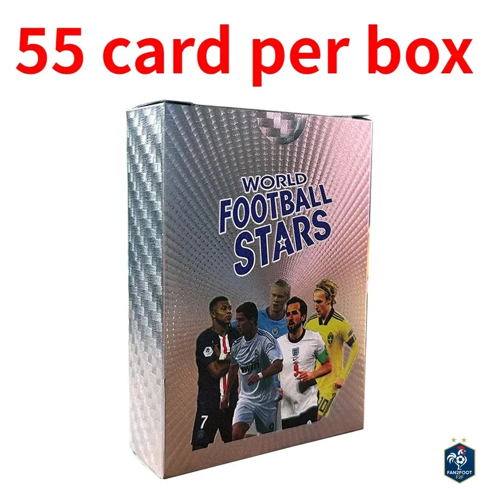 Carte Collector Football Star Or / Argent foot