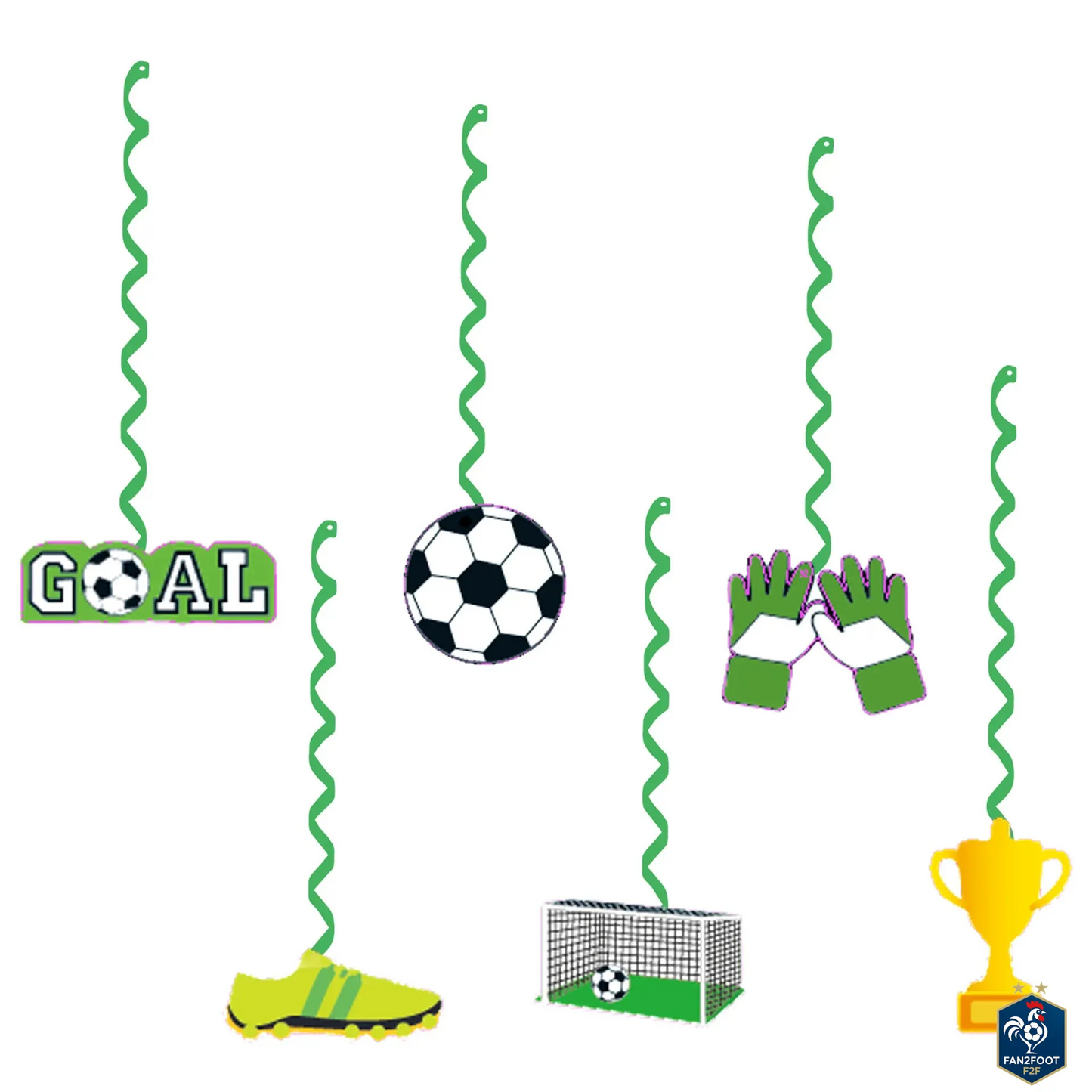Kit de décoration anniversaire foot