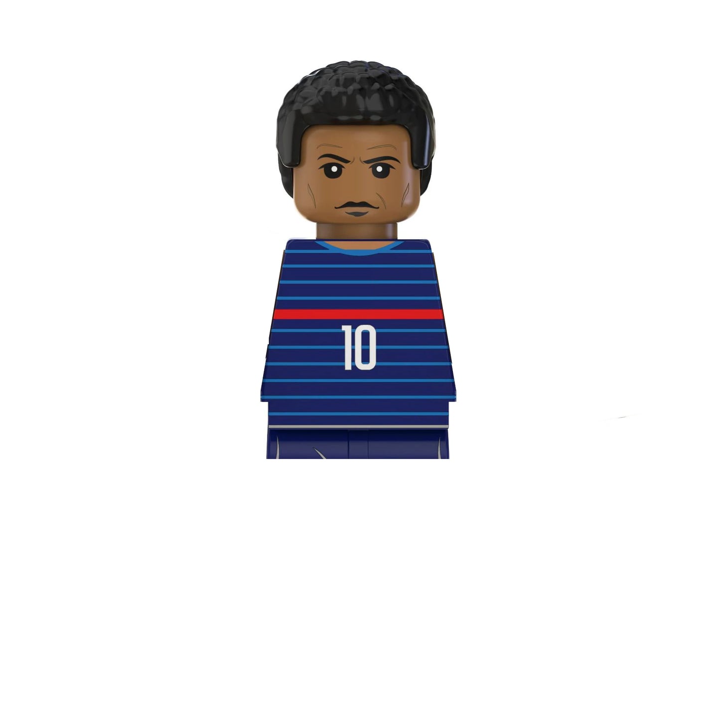 2024 NEW World Famous Football Players Keychain Figurine Messi Ronaldo Neymar Mini Action Building Block Model Toy Kids Gifts