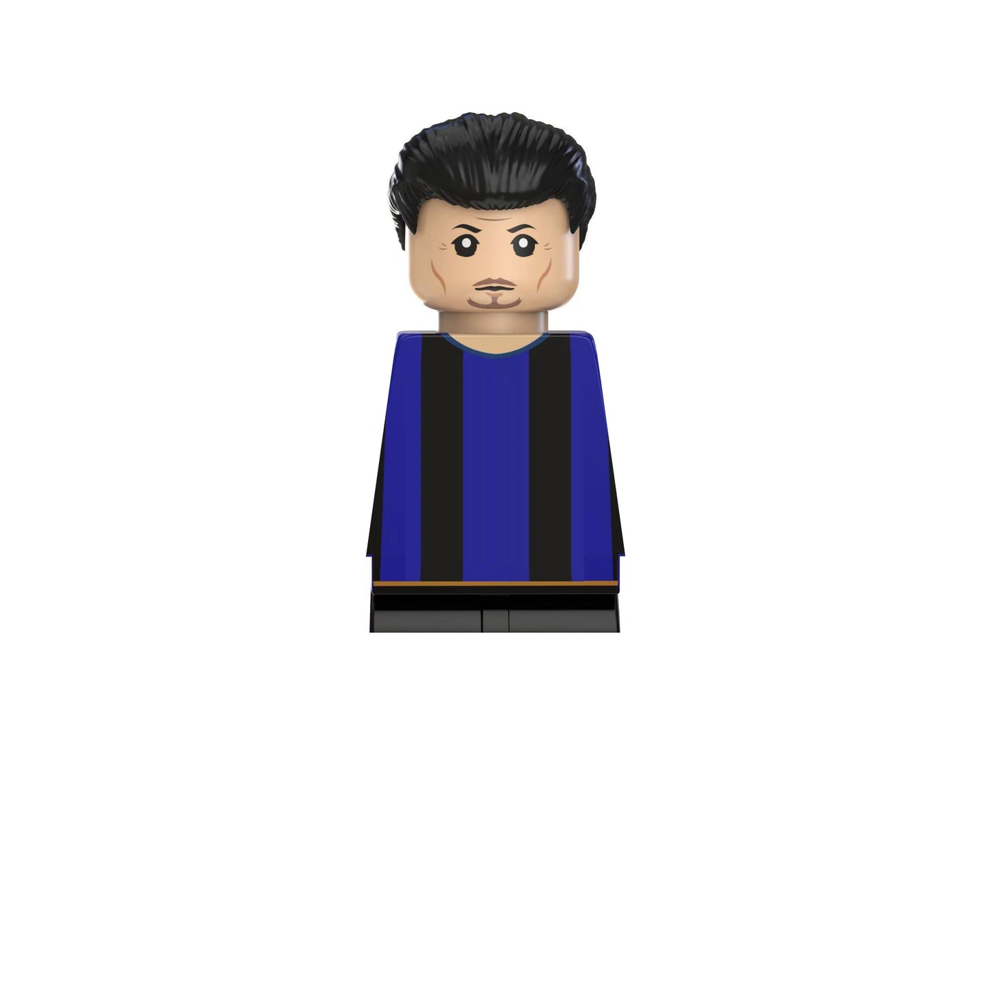 2024 NEW World Famous Football Players Keychain Figurine Messi Ronaldo Neymar Mini Action Building Block Model Toy Kids Gifts