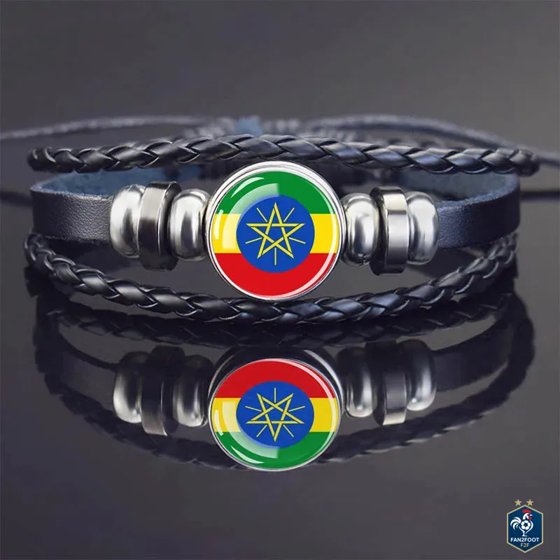 Bracelet en Cuir CAN 2025 foot