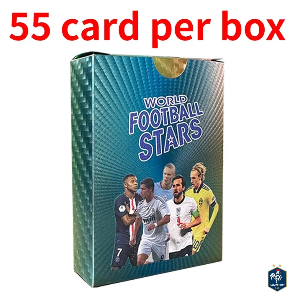 Carte Collector Football Star Or / Argent foot