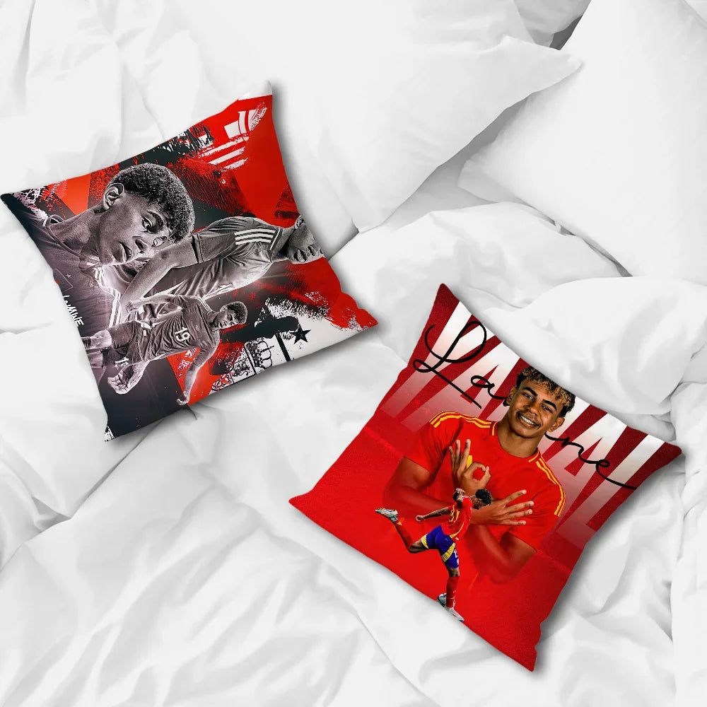 Housse de Coussin Lamine Yamal foot