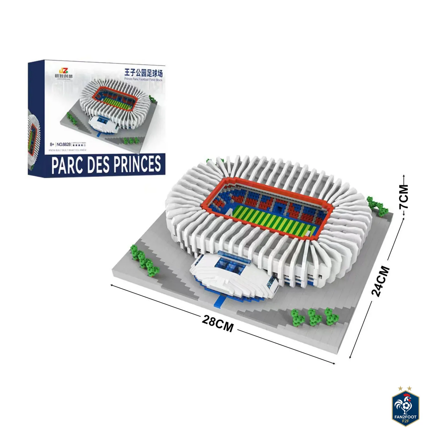 Stade de Football – Kit de Construction type LEGO foot