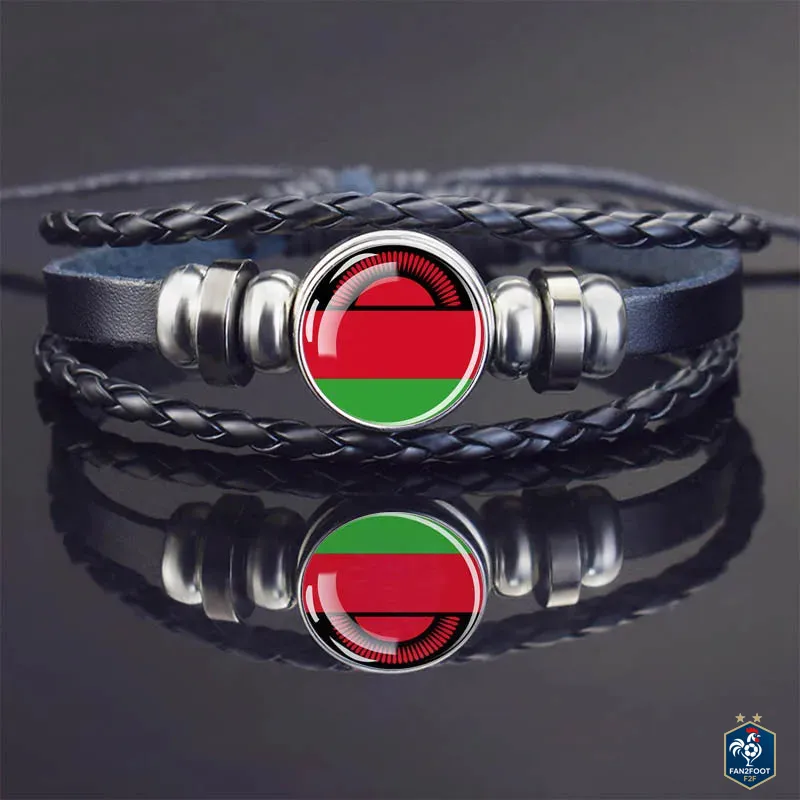Bracelet en Cuir CAN 2025 foot