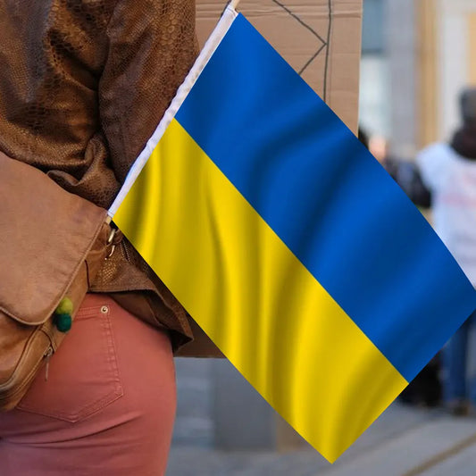 Lot de 10 Drapeaux à Main - Pays foot-Fan2Foot