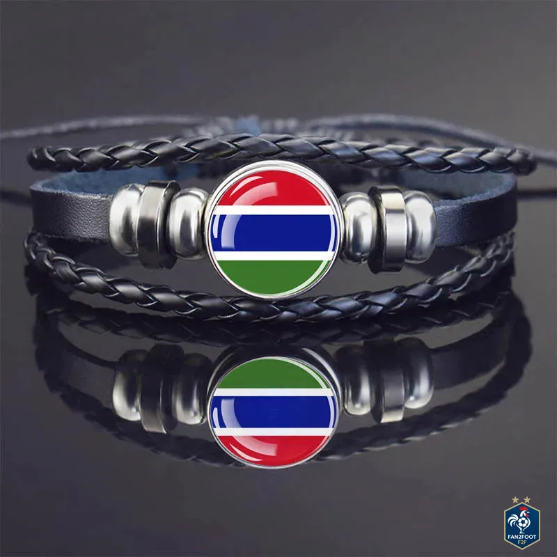 Bracelet en Cuir CAN 2025 foot