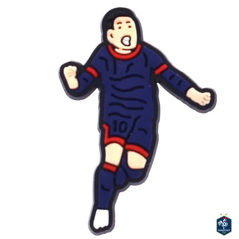 Charm Football pour Crocs Messi, Cristiano Ronaldo, Neymar foot