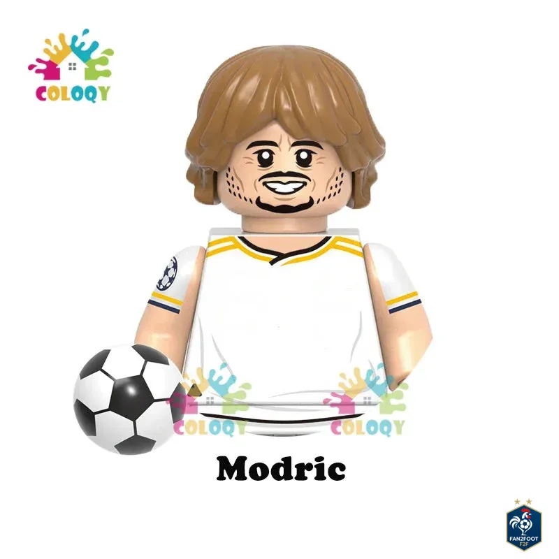 Joueur Bloc de Construction type LEGO Liste 1 foot