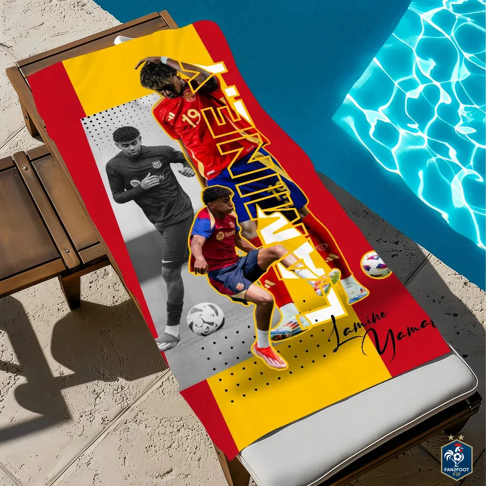 Serviette Plage Lamine Yamal foot