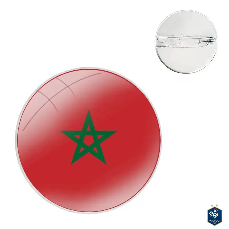 Broche Ronde CAN 2025 Pays foot-Fan2Foot