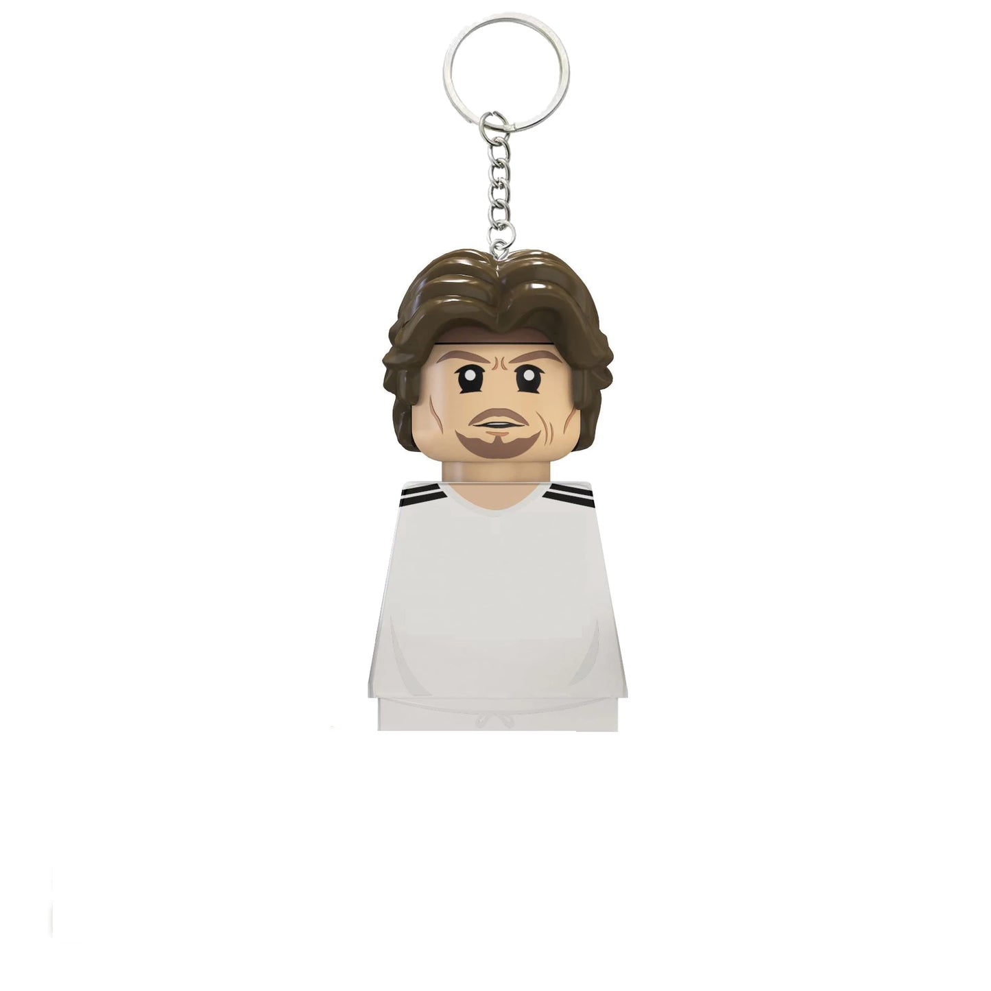 2024 NEW World Famous Football Players Keychain Figurine Messi Ronaldo Neymar Mini Action Building Block Model Toy Kids Gifts