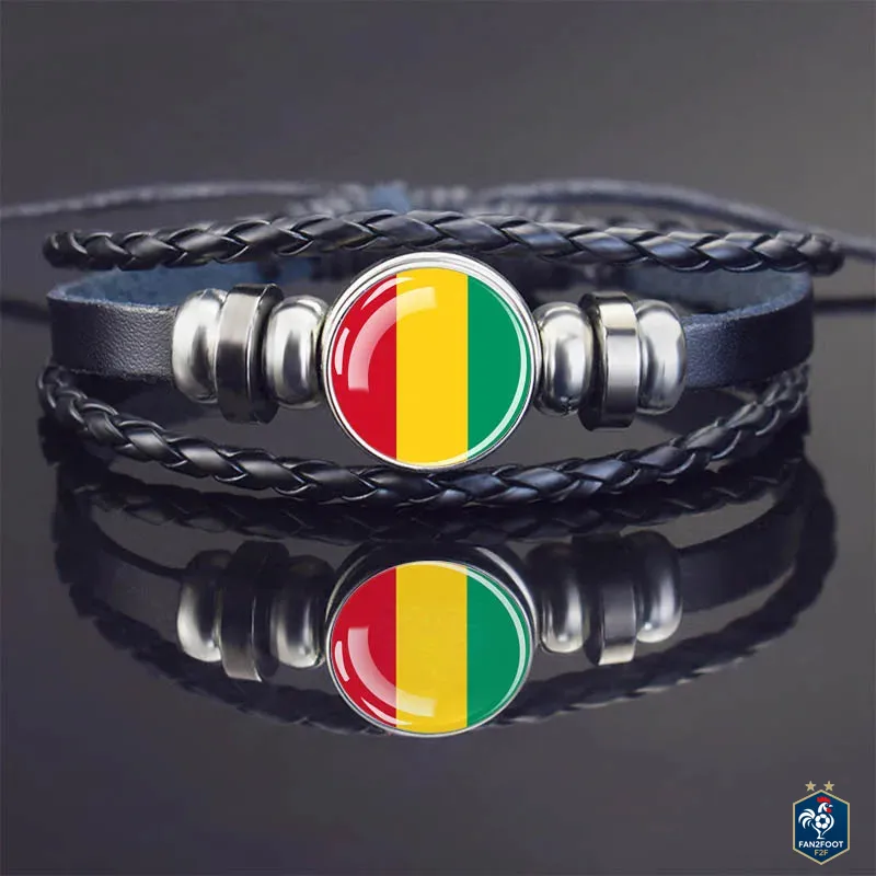 Bracelet en Cuir CAN 2025 foot