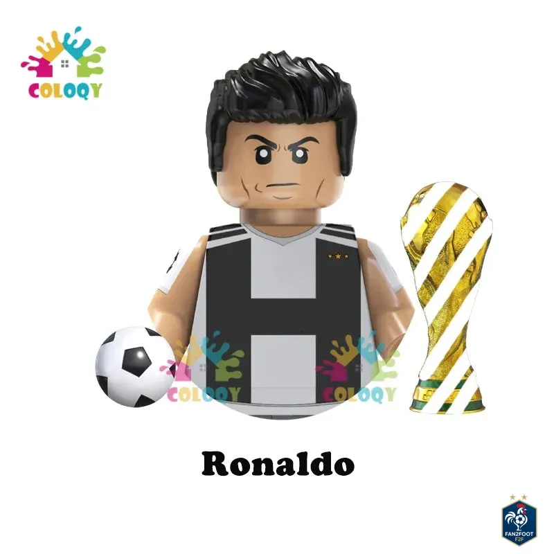 Joueur Bloc de Construction type LEGO Liste 1 foot