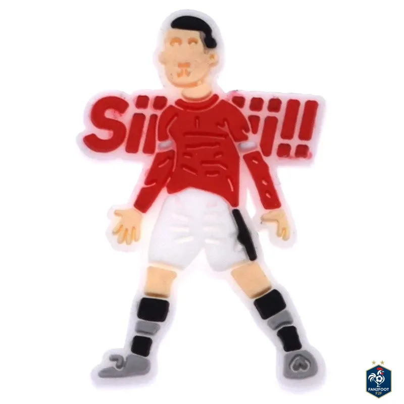 Charm Football pour Crocs Messi, Cristiano Ronaldo, Neymar foot