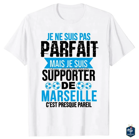 T-Shirt Homme Coton OM foot-Fan2Foot