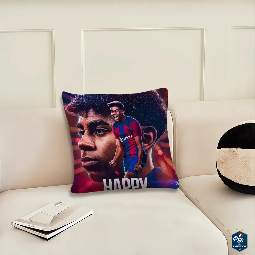 Housse de Coussin Lamine Yamal foot