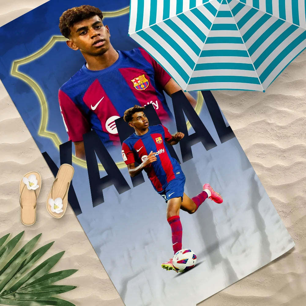 Serviette Plage Lamine Yamal foot