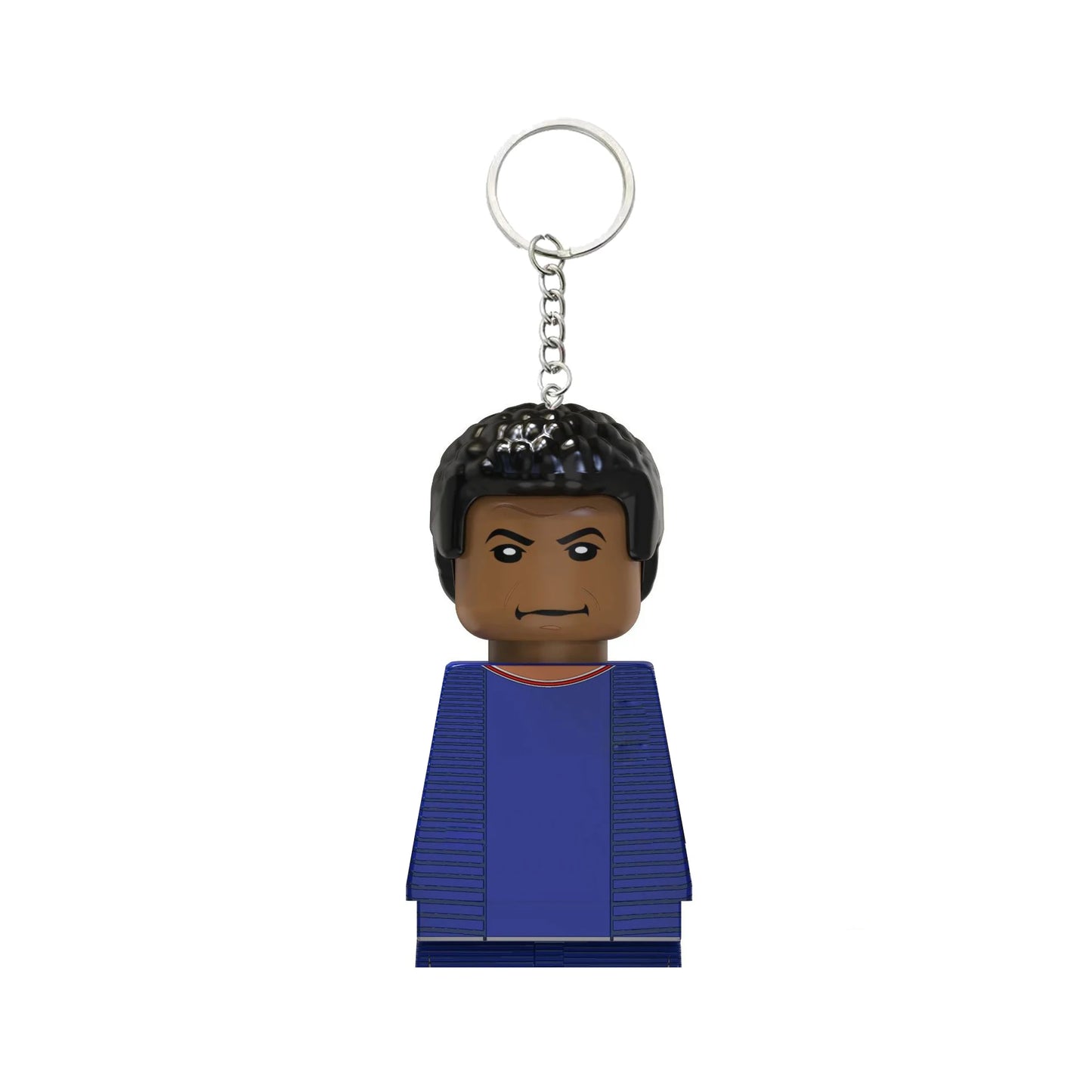 2024 NEW World Famous Football Players Keychain Figurine Messi Ronaldo Neymar Mini Action Building Block Model Toy Kids Gifts