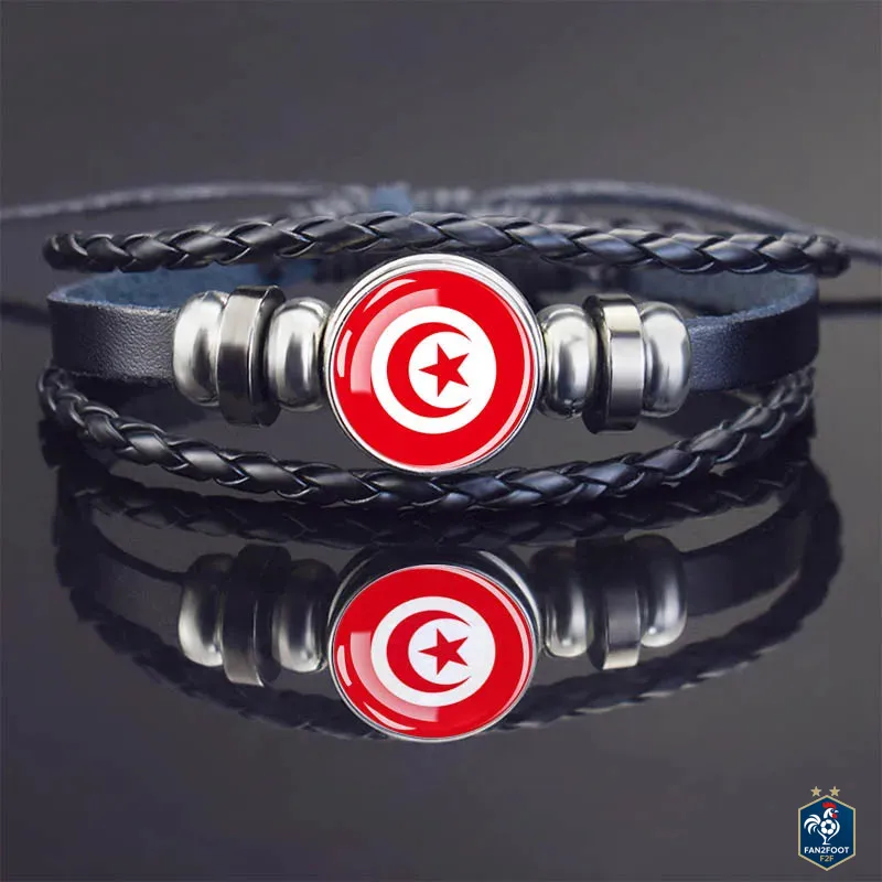 Bracelet en Cuir CAN 2025 foot