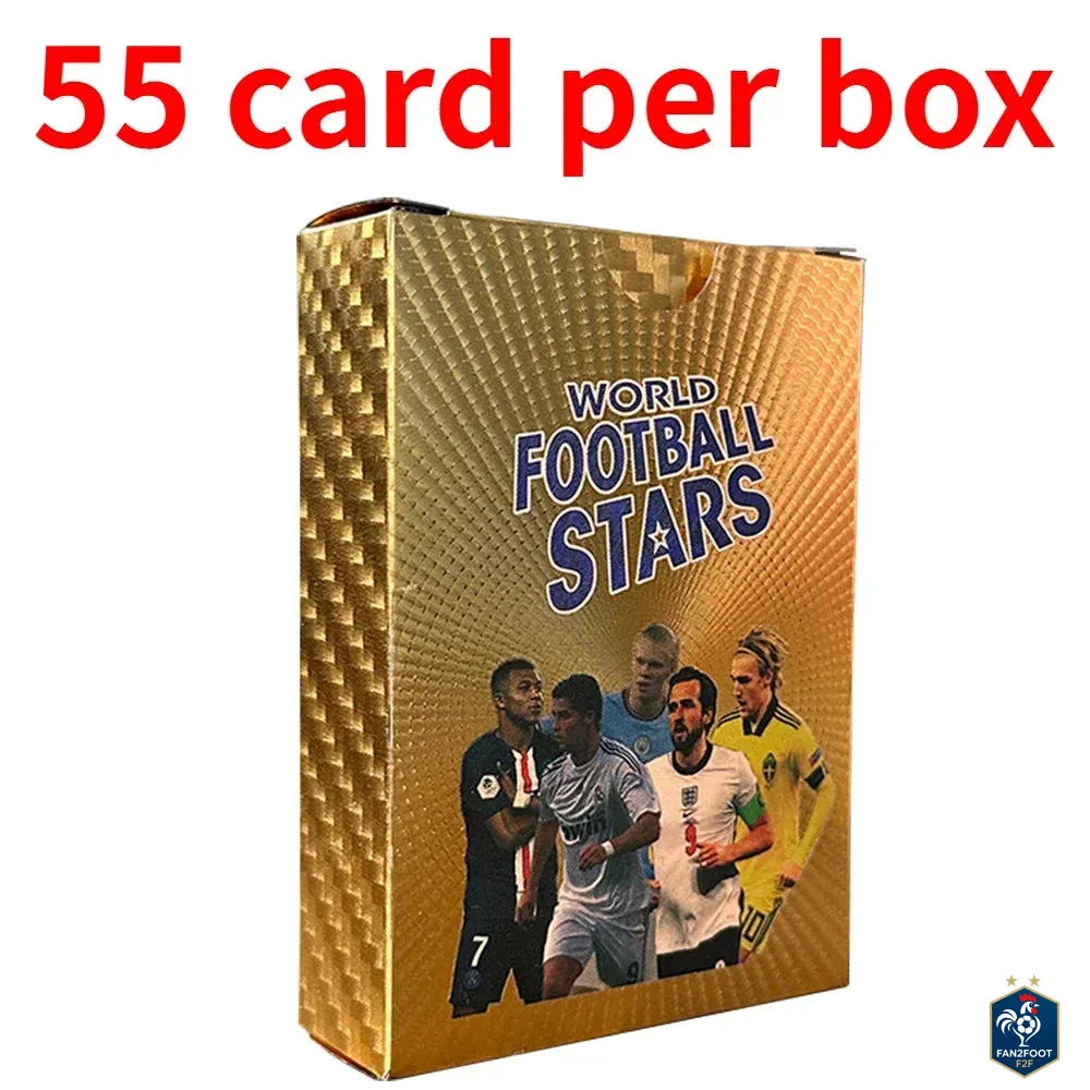 Carte Collector Football Star Or / Argent foot