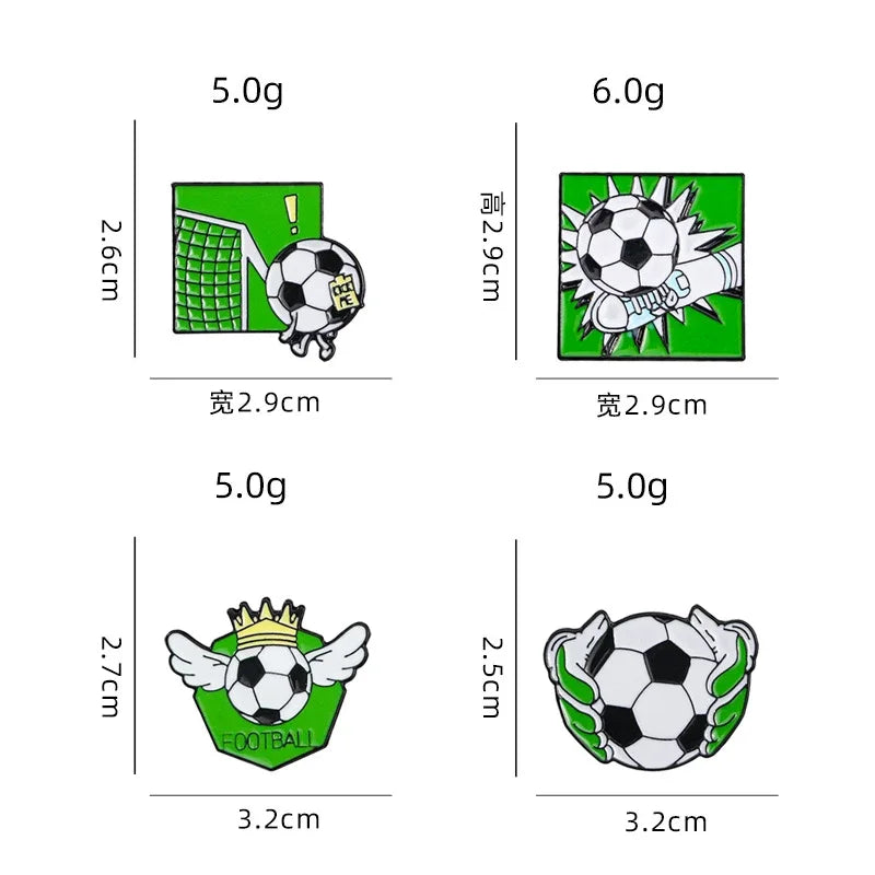 Pins Joueur Football foot