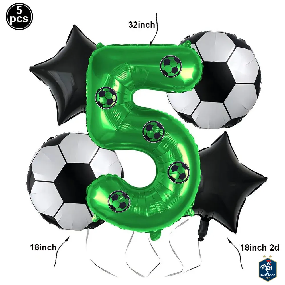 Kit de décoration anniversaire foot