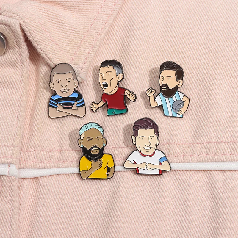 Pins Joueur Football foot
