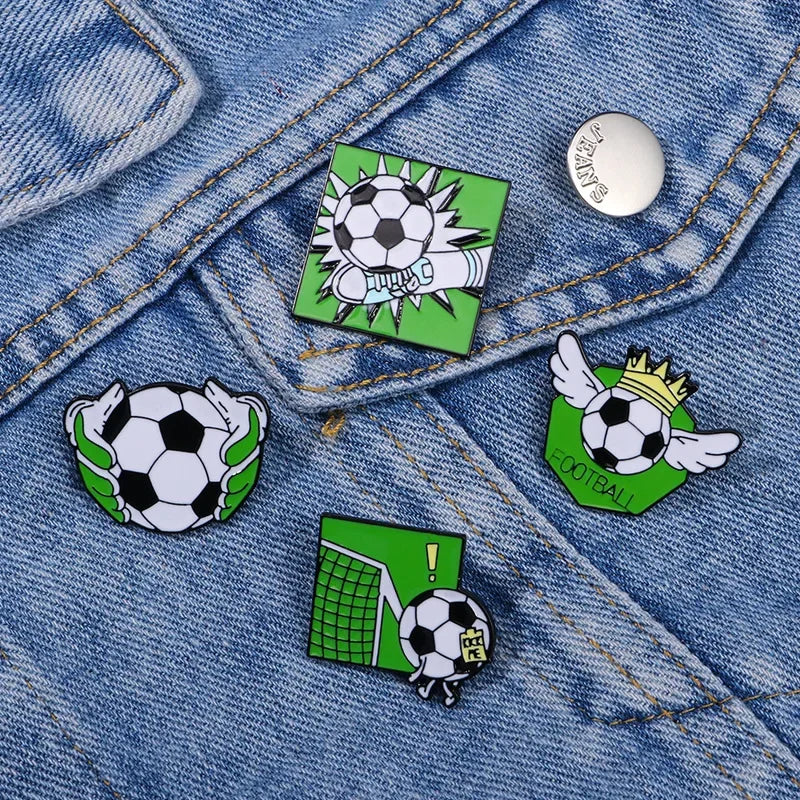 Pins Joueur Football foot