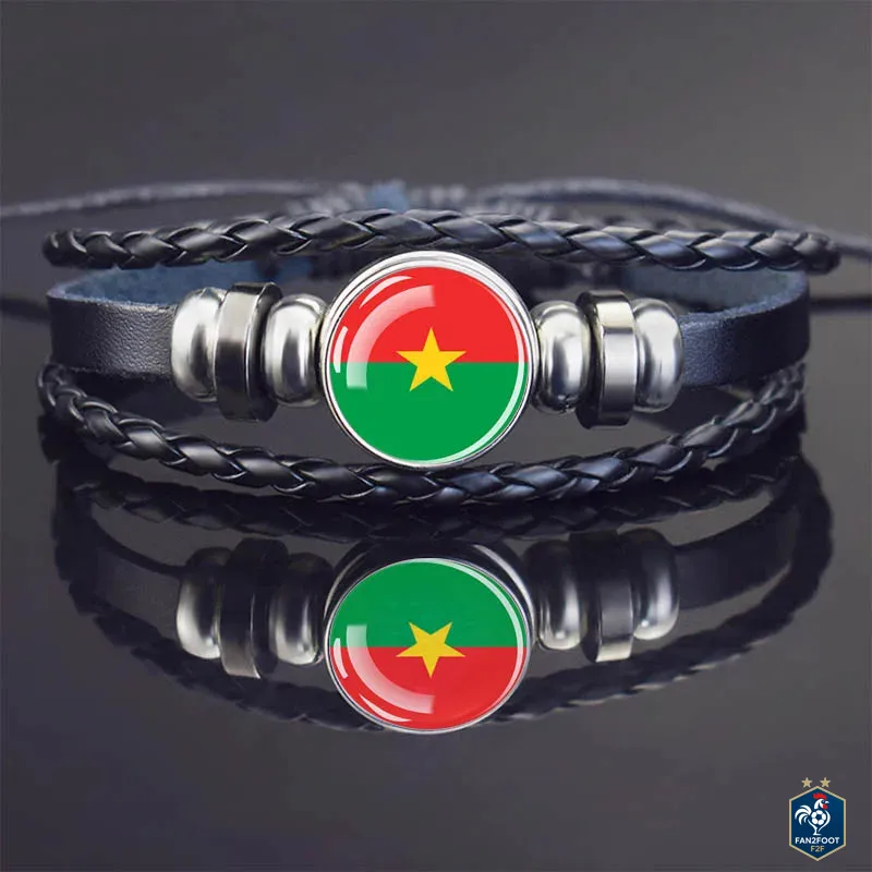 Bracelet en Cuir CAN 2025 foot