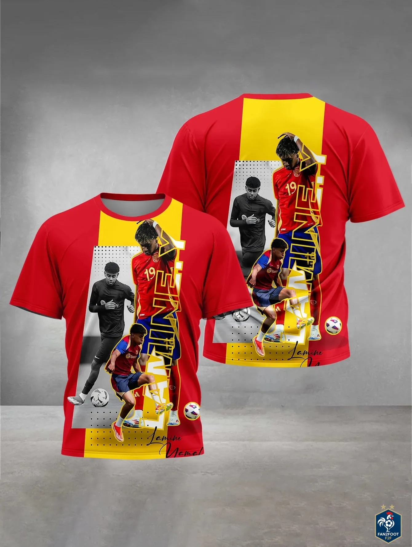 T-shirt Enfant Lamine Yamal foot