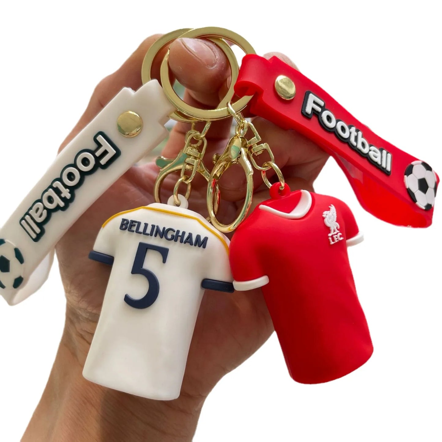 Porte-Clés Silicone Joueur foot