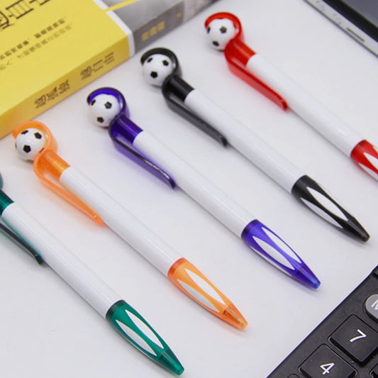 Lot de 5 Stylo Bille Football foot