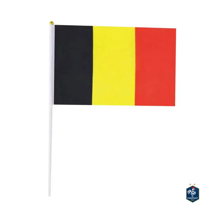 Lot de 10 Drapeaux à Main - Pays foot