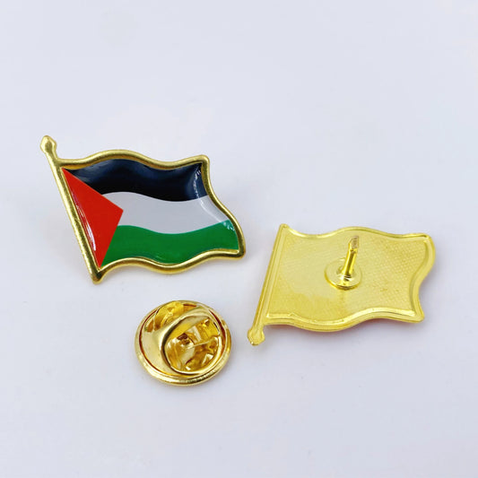 Broche Dorée Palestine