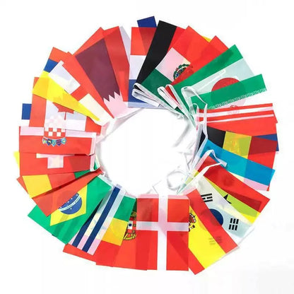 Guirlande de Drapeaux Nationaux foot