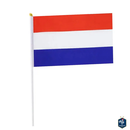 Lot de 10 Drapeaux à Main - Pays foot