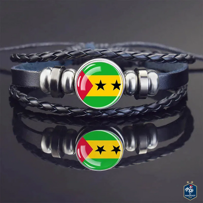 Bracelet en Cuir CAN 2025 foot