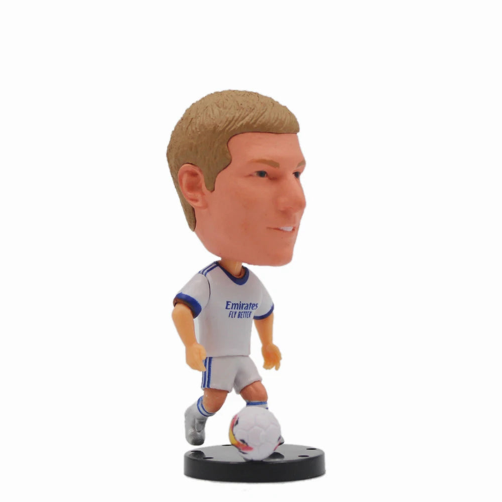 2.5inch Mini Resin Doll Figurine Haaland De Bruyne Gerrard Sancho