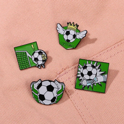 Pins Joueur Football foot