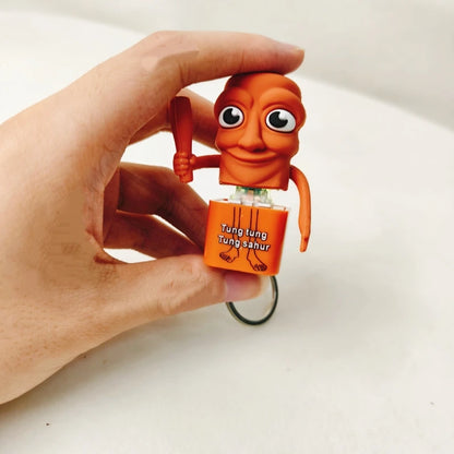 Figurines Porte-clé Brainrot-Fan2Foot