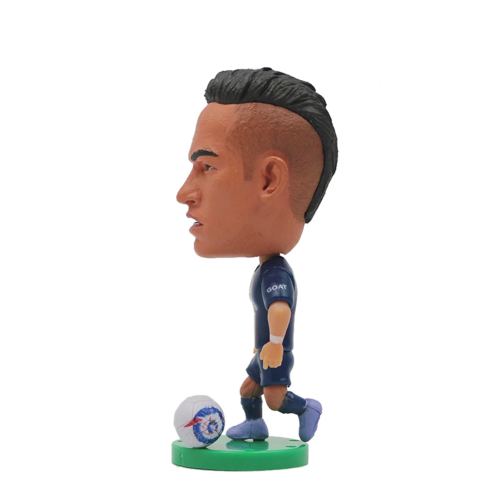 2.5inch Mini Resin Doll Figurine Haaland De Bruyne Gerrard Sancho