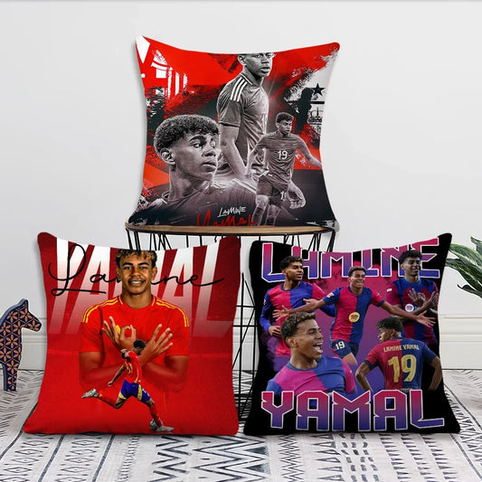 Housse de Coussin Lamine Yamal foot