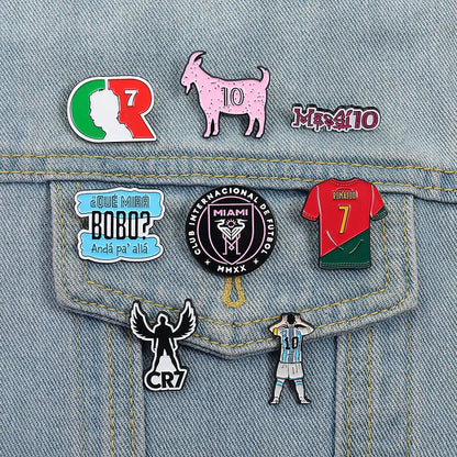 Pins Joueur Football foot