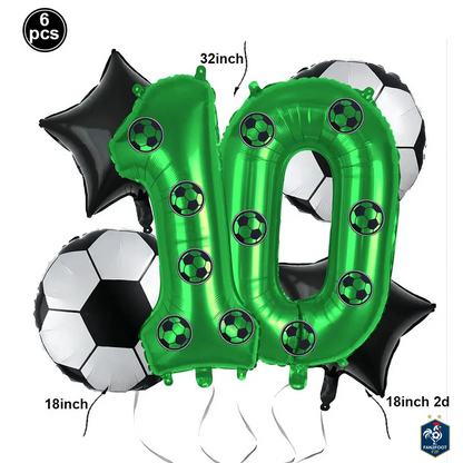 Kit de décoration anniversaire foot