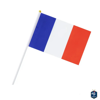 Lot de 10 Drapeaux à Main - Pays foot