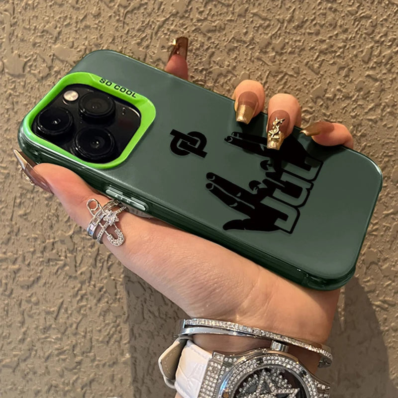 Rapper JuL C'est Pas Des Lol Case for iPhone 16 15 14 13 12 11 Pro Max XS X XR 8 7 Plus SE 2020 Shockproof Plating Matte Cover