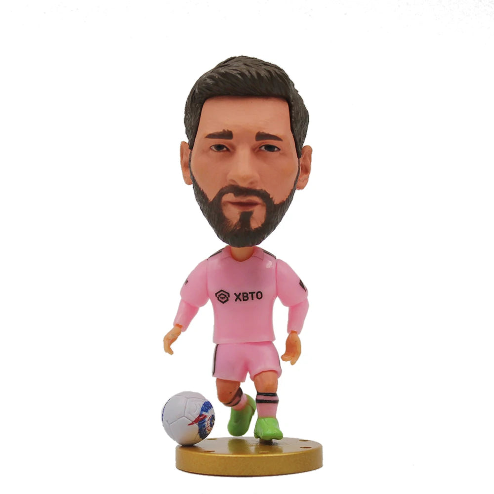 2.5inch Mini Resin Doll Figurine Haaland De Bruyne Gerrard Sancho