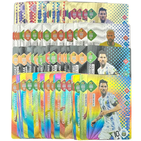 Carte Collector Football Star Or / Argent foot